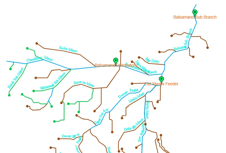 to Irrigation Department, Haryana